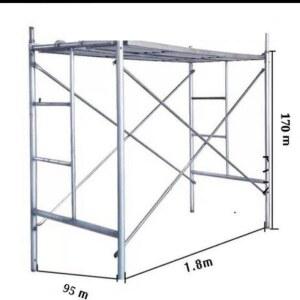 PT 아시바 틀비계 PT아시바 작업대 공사 1m 상품 비계 비티비계 바퀴 건설용 스캐폴딩