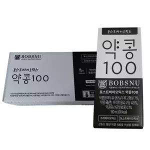 서울대 밥스누 포스트바이오틱스 약콩100 두유 190ml X 24팩