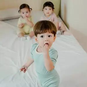 [보리보리/해피프린스](SIZE6Y) 스마일 컴피벨리 아기 실내복