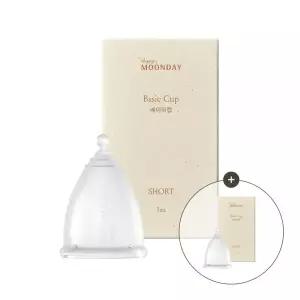 해피문데이 생리컵 베이직컵 생리대 입문자용 2개 3종 택1