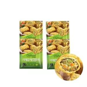 쉐푸드 야채잡채 김말이 400gx4개