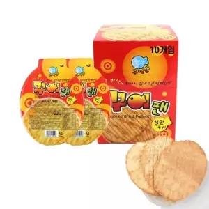 바다푸드 꾸이팬 꾸이맨 꾸이 빠삭이 꾸이꾸이 쥐포 튀김 10개