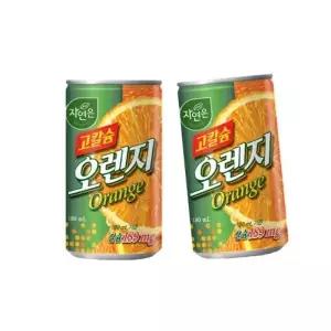 웅진 자연은 고칼슘 오렌지 180ml x 30캔