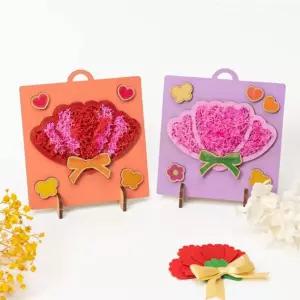 카네이션 액자/카네이션만들기/카네이션/키트/카드/카네이션DIY/화분/브로치/어버이날/볼/카네