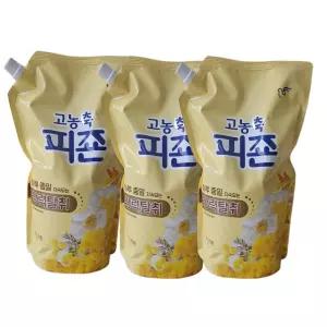 피죤 고농축 오리지널 섬유유연제 리필, 써니가든, 1.6L, 3개