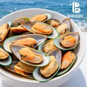 그린홍합 자숙 800g 홍합살 반탈각 초록입 뉴질랜드