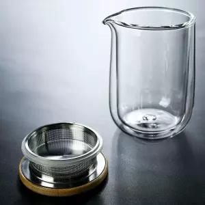 프렌치프레스 차 우리기 구조 도구 세척