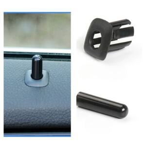 BMW 5 시리즈 F10 F18용 자동차 뒷문 잠금 핀 손잡이 캡 4개, 내부 액세서리, 부품 번호 5142 9171 769