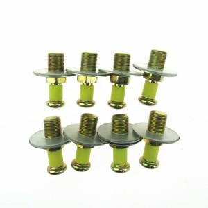문짝 잠금 스트라이커 핀 터치 나사 가스켓 볼트, 아우디 80 100 200 폭스바겐 제타 골프 MK2 파사트 B3 B4