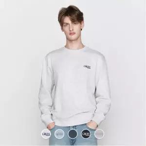 백화점 지오다노 남성 봄 가을 간절기 그래픽 라운드넥 긴팔 맨투맨 티셔츠 026513