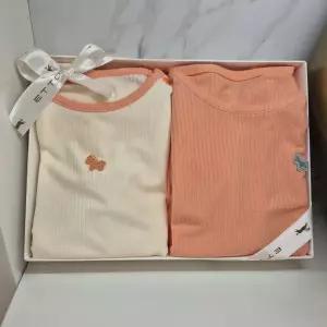 [에뜨와](천안아산점)에버37슬림내의(크림)+에버민소내의(오렌지)2종세트(07T357609,07T357613)