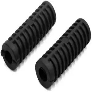 2Pcs 블랙 모터사이클 기어 변속기 레버 페달 고무 커버 변속 패드 신발 부츠 보호 시프터 커버용 보호대