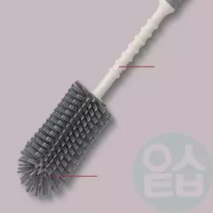 굿단미 실리콘 젖병솔 컵브러쉬 물병수세미 긴세척솔 텀블러클리너 물통세척솔 텀블러브러쉬 물병솔