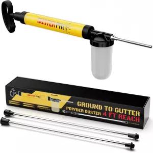 레임 규조토 분말 더스터 최대 4피트까지 조절 가능 출력 펌프 어플리케이터 디스펜서 분무기 규조토용