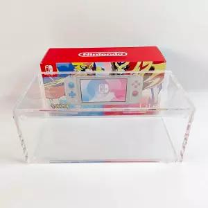 닌텐도 스위치 라이트 콘솔용 프리미엄 아크릴 박스 프로텍터 및 디스플레이 케이스