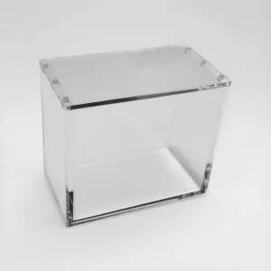 B.A.S.T. PKMN 부스터 박스 케이스 아크릴 디스플레이 프로텍터 - 8mm + 5mm 초두꺼운 강한 자석 (부스터)