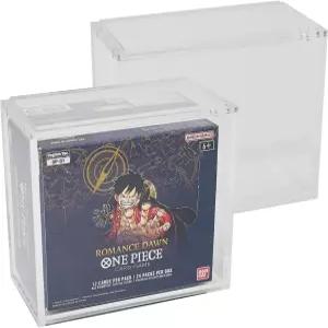 원피스 부스터 박스용 플래티넘 프로텍터 프리미엄 아크릴 디스플레이 케이스 - OP-01 OP-02 오리지널