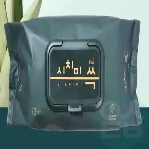 굿단미 엠보 물티슈 72매 20팩 여행용물티슈 휴대용티슈