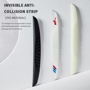 자동차 도어 충돌 방지 스트립, 백미러 스크래치 야광 접착 스티커, 액세서리