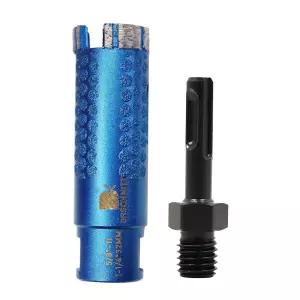 다이아몬드 코어 드릴 비트 BRSCHNITT 1 1/4인치 용접 홀 톱 화강암 대리석 솔리드 블록 스톤 강화