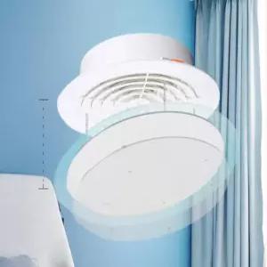 천장 에어컨 바람막이 직풍 방지 난방 무타공 원형 바람가드 프로펠러 윈드플렉스 투명