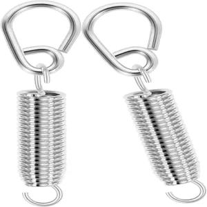 RANMING 베이스 드럼 페달 스프링 2개 싱글/더블 페달용 후크 포함 표준 교체 킥 카본 스틸 타악기