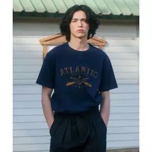 펜필드 PENFIELD 슬럽 빈티지 마린 아트워크 반팔티 네이비FR2KT88U 479752