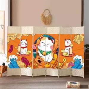 불단 병풍 제사용 장식 접이식 고급 아파트 거실 인테리어
