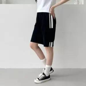 [JED] 사이드 라인 팬츠 트레이닝 카고 숏팬츠 와이드 여름 반바지 밴드 허리밴딩