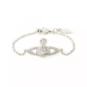 [비비안웨스트우드][시즌한정] 26SS 비비안웨스트우드 바스 릴리프 여성 체인 팔찌 61020051 02P116