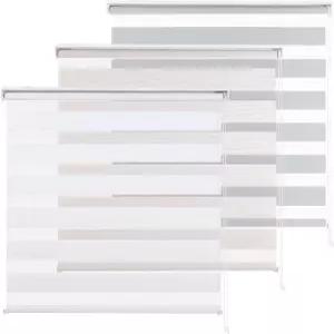 윈도우 듀얼 레이어 롤러 쉐이드를 위한 지브라 블라인드 가정 및 사무실용 주간 야간 조명 필터링 제어