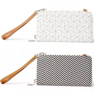 여성장지갑 통장 DESIGN 크로스 여권지갑