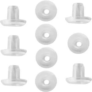 목재 및 인조 블라인드용 수평 블라인드 하단 레일 사다리 코드 버튼 플러그 20개와 구멍이 있는 5/16인치