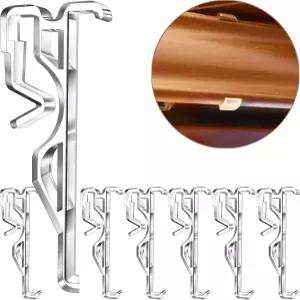 2.5인치 밸런스 클립 수평 블라인드 밸런스를 위한 투명 플라스틱 창문 클립(6개 PCS)