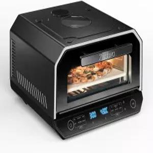 실내 피자 오븐 90초 만에 12인치 만들기 최대 850°F 조리대 6개의 터치스크린 프리셋 주방용 전기 베이킹