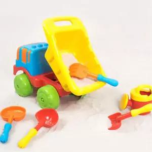 남아 아기모래놀이 트럭 장난감삽 세트 야외 카페 캠핑 5살 5세