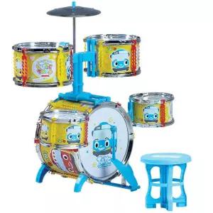 유아 발로밟는 드럼세트 대근육발달 장난감 두드리는 여아 5세