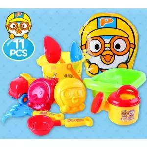 아기 모래놀이 도구 채반 삽 가방 세트 눈찍기틀 장난감 놀잇감