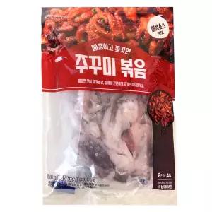 [냉동][베트남] 매콤하고 쫄깃한 주꾸미볶음 (500g/팩)