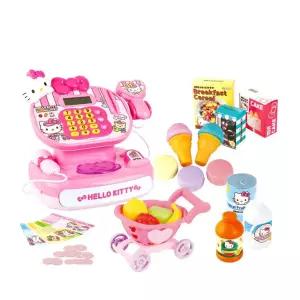 슈퍼마켓놀이 카드 가짜돈 계산대 장난감 어린이 역할교구 6살