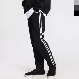 블레오 남자 겨울 기모 면 두줄 일자 트레이닝 바지 DM260318148