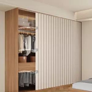 옷장커튼 가림커튼 드레스룸 수납장 책장가리개 무타공