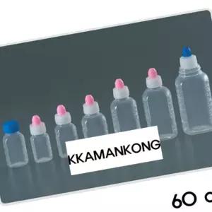 시럽병 100개 약통 물약병 남양 약병 유아투약병 투약병이중마개PP 60cc E1W906E1C8