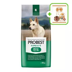 프로베스트 독 진도 10kg 1개 + 강아지간식