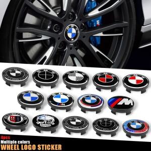 4개 56/60MM 휠 센터 캡 허브 자동차 차량용 호환 림 먼지 방지 커버 카바 BMW M F10 F20 F30 F40 F15 F25