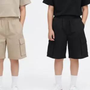 소이 주니어 여름옷 남자 5부 쿨 와샤 카고바지 남아 초등학생 쿨링 반바지 26M5203
