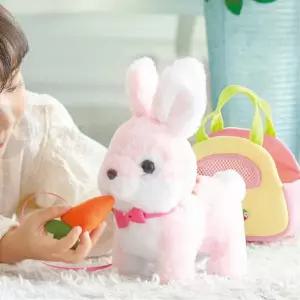 소리나는 아기 토끼인형 동물 키우기 장난감 두돌 5살 봉제 귀여운 3살 2살