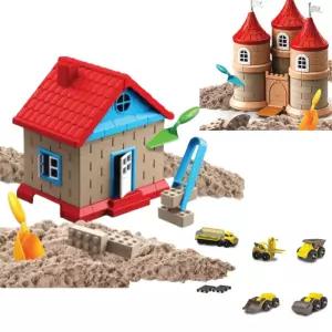 가정용 아기모래놀이 세트 벽돌틀 집짓기 집에서하는 베란다 4살 유치원