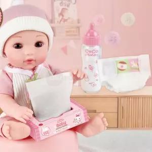 우유먹는 아기돌보기 인형장난감 기저귀갈기 진짜같은 선물 발달놀이 두돌