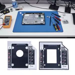 CD DVD to HDD 케이스 인클로저 2.5인치 SSD 옵티베이 9.5/12.7mm 2차 캐디 SATA 3.0 CDROM